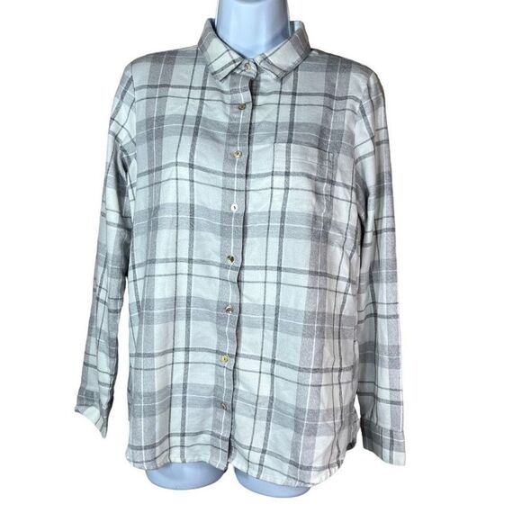 Kuhl Kamila Flannel Button Down Shirt Size Small - Picture 1 of 10